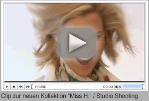 Clip zur neuen Kollektion "Miss H." / Studio Shooting